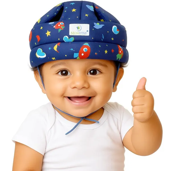 Navy_Blue_Cotton_Baby_Safety_Helmet_For_Baby_Pack_Of_2