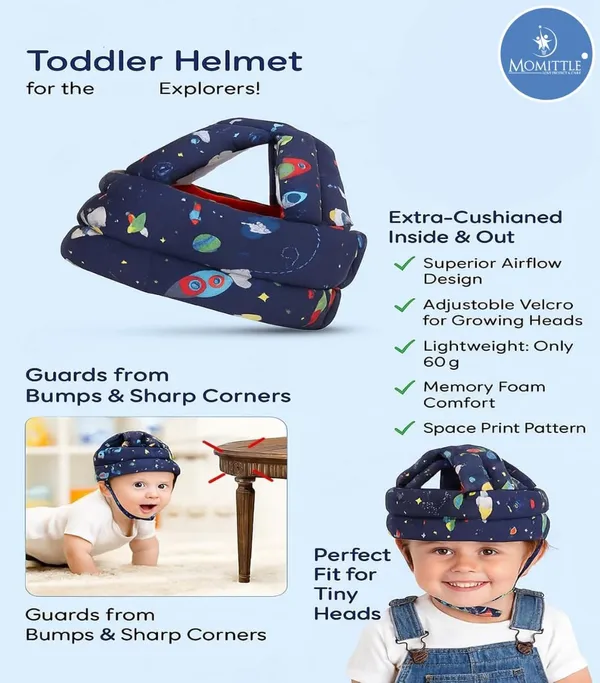 Navy_Blue_Cotton_Baby_Safety_Helmet_For_Baby_Pack_Of_2