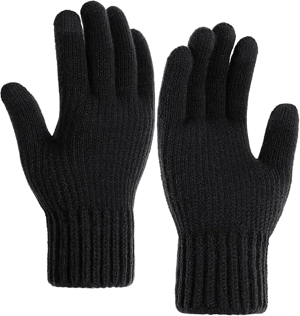 Blueblack_Polyester_Winter_Cap_Set_With_Beanie_Gloves_Muffler_And_Neck_Warmer_For_Unisex_ack_of_2