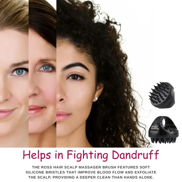 Black_Silicone_Hair_Scalp_Massager_Shampoo_Brush_With_Silicone_Bristles_For_Bath_Brushes_Pack_Of_2