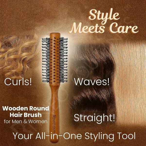 Wooden_Round_Hair_Brush_For_Unisex_Pack_Of_2
