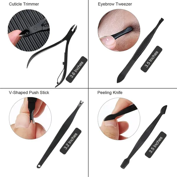 Yellow_Stainless_Steel_Manicure_Pedicure_Grooming_Kit_With_Leather_Case_For_Nail_Tools