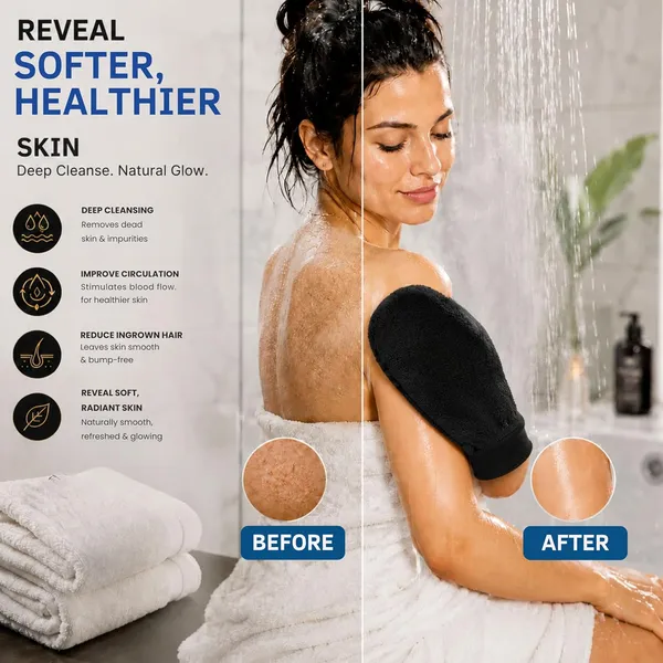 Black_Rubber_Exfoliating_Bath_Glove_For_Bath_Gloves_Pack_Of_2