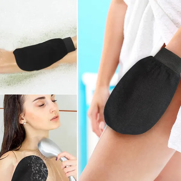 Black_Rubber_Exfoliating_Bath_Glove_For_Bath_Gloves_Pack_Of_2