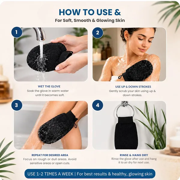 Black_Rubber_Exfoliating_Bath_Glove_For_Bath_Gloves_Pack_Of_2