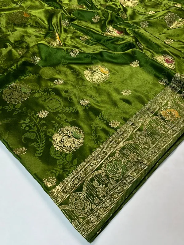 Green_Banarasi_Silk_Saree_For_Women