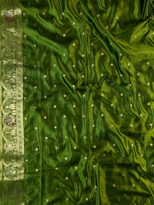 Green_Banarasi_Silk_Saree_For_Women
