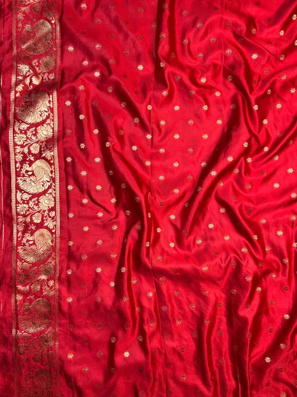 Bridal_Red_Banarasi_Silk_Saree_For_Women