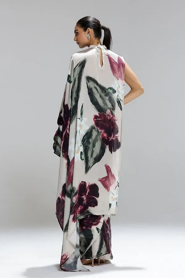 Ivory_Satin_Abstract_Floral_Designer_Saree_Luxury_Contemporary_Party_Evening_Wear_Saree_For_Women