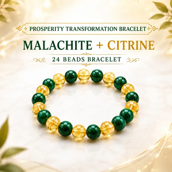 Multicolor_Malachite_Citrine_Prosperity_Intention_Bracelet