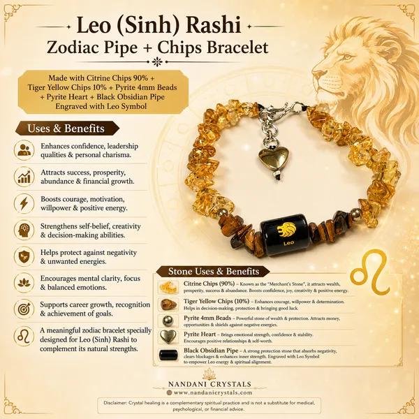 Multicolor_Citrine_Quartz_Tiger_Eye_Leo_Zodiac_Bracelet