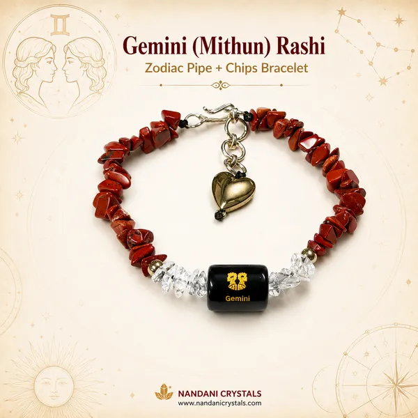 Multicolor_Red_Jasper_Clear_Quartz_Gemini_Zodiac_Chips_Bracelet