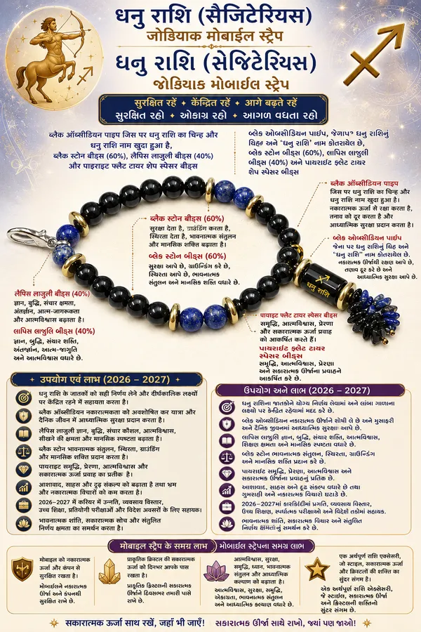 Multicolor_Black_Tourmaline_Lapis_Lazuli_Sagittarius_Zodiac_Mobile_Strap