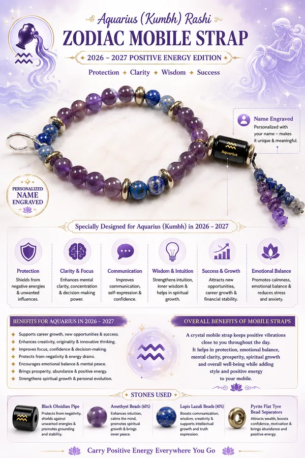 Multicolor_Amethyst_Lapis_Lazuli_Aquarius_Zodiac_Mobile_Strap