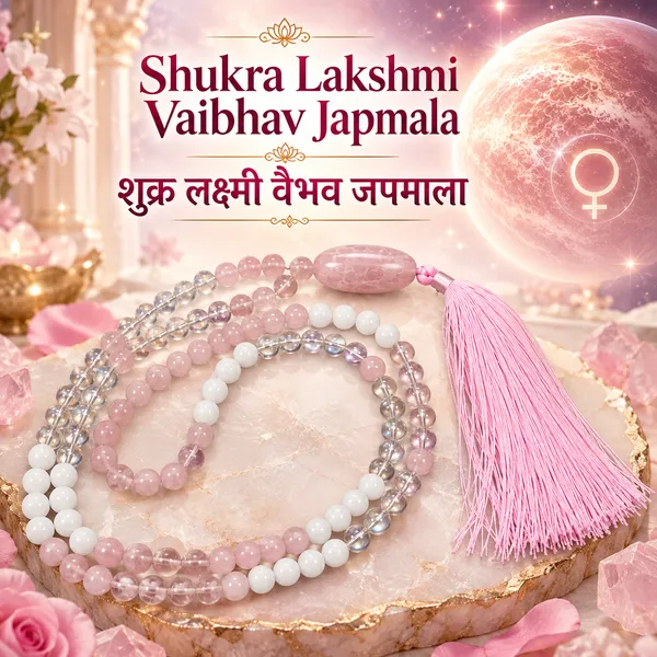Rose_Quartz_Moonstone_Shukra_Venus_108_Bead_Japmala