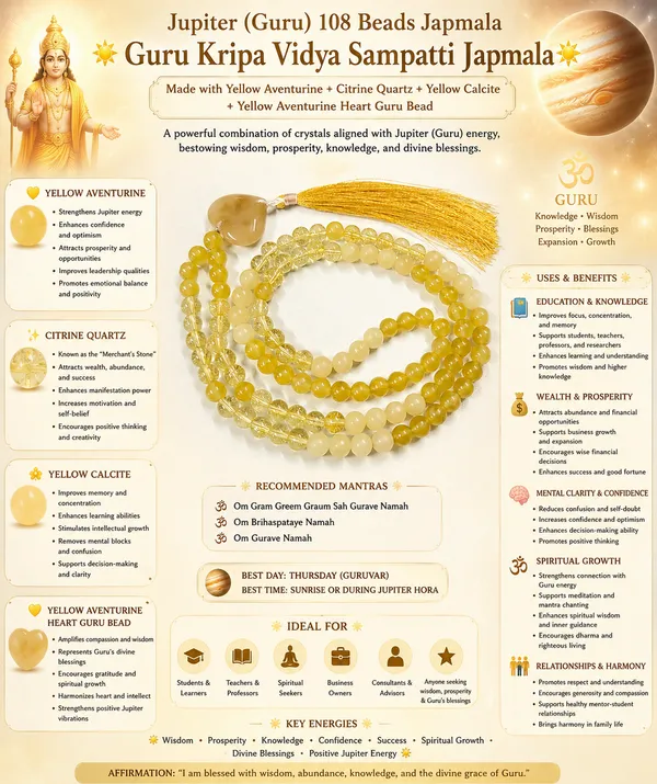 Citrine_Yellow_Aventurine_Guru_Jupiter_108_Bead_Japmala