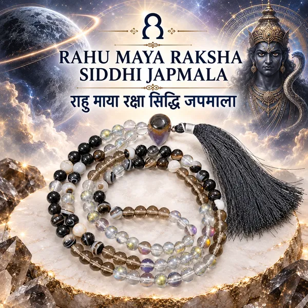 Smoky_Quartz_Labradorite_Rahu_Raksha_Siddhi_108_Bead_Japmala