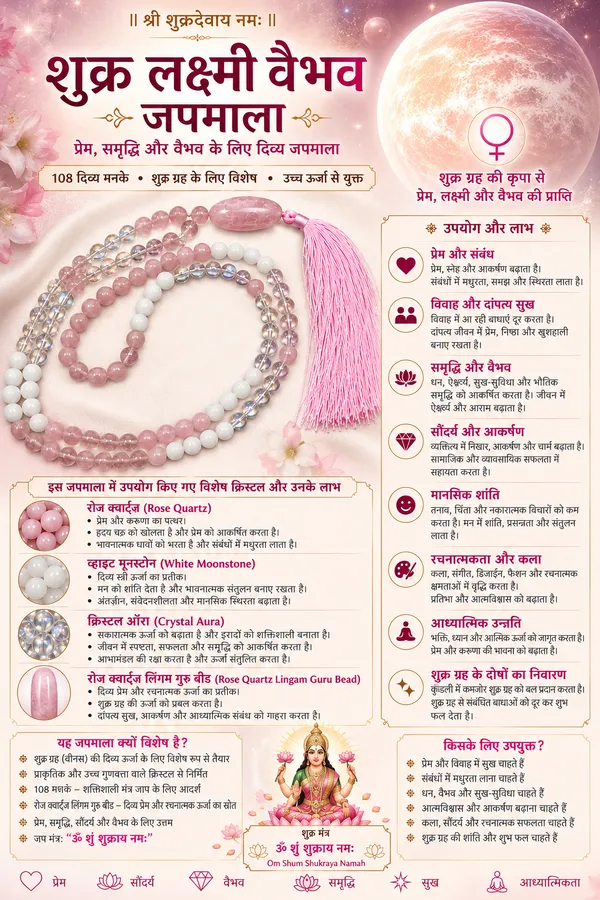 Rose_Quartz_Moonstone_Shukra_Venus_108_Bead_Japmala