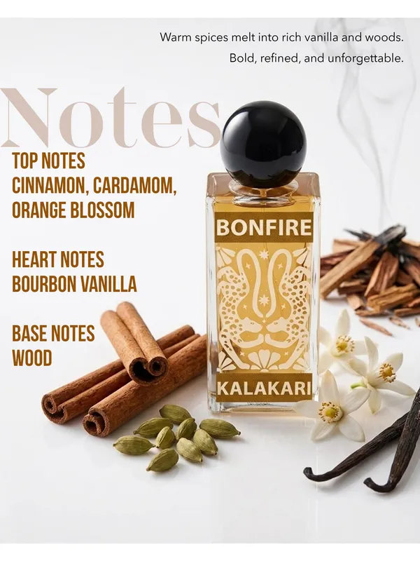 Kalakari_Bonfire_Warm_Vanilla_Spiced_Woods_Perfume