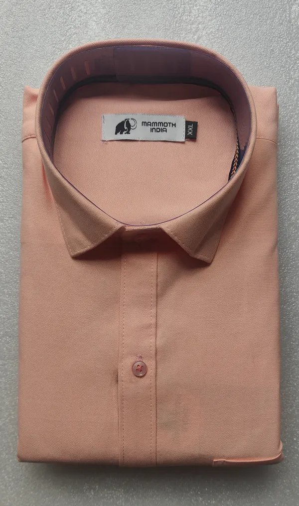 Peach_Solid_Regular_Fit_Formal_Shirt_For_Men