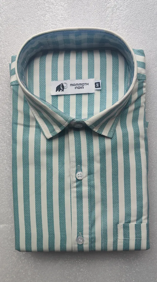 Teal_Striped_Regular_Fit_Shirt_For_Men