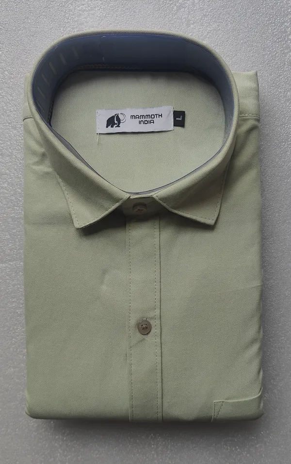 Olive_Green_Solid_Casual_Shirt_For_Men