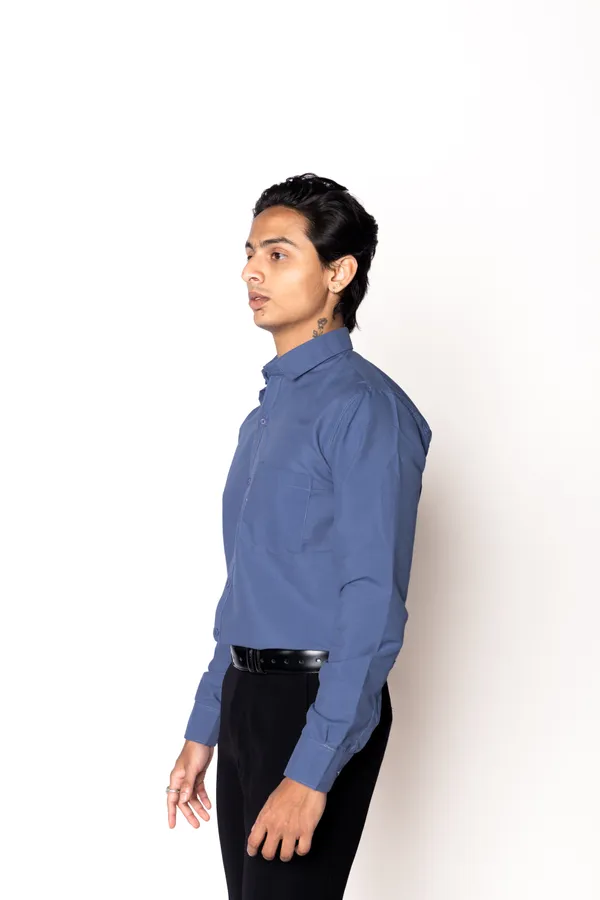 Blue_Solid_Formal_Shirt_For_Men
