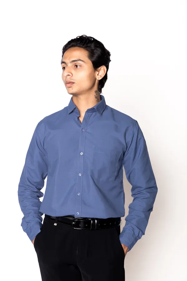 Blue_Solid_Formal_Shirt_For_Men