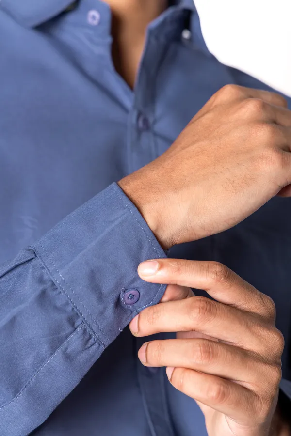 Blue_Solid_Formal_Shirt_For_Men