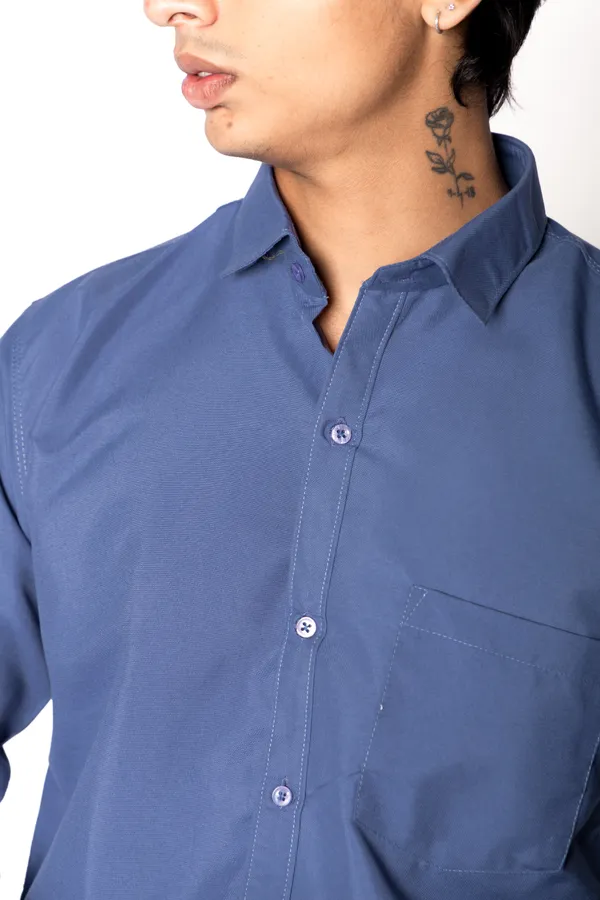 Blue_Solid_Formal_Shirt_For_Men