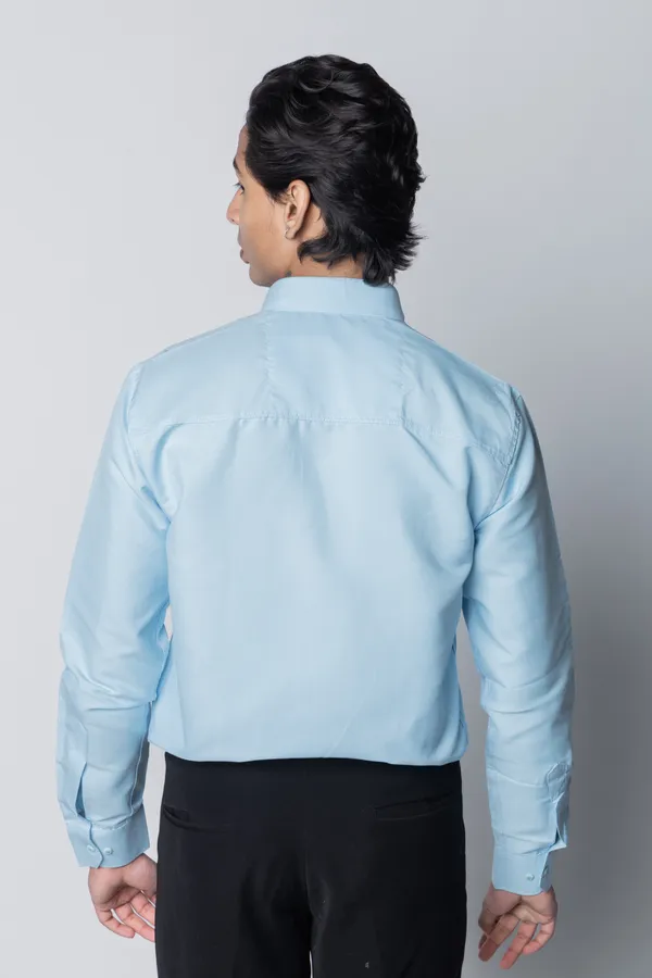 Light_Blue_Solid_Regular_Fit_Shirt_For_Men