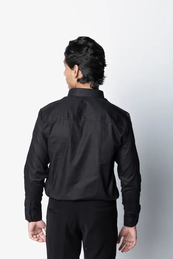 Black_Textured_Regular_Fit_Shirt_For_Men