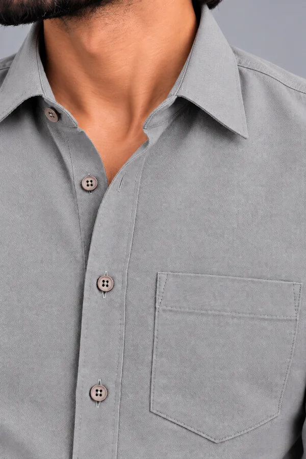 grey_Textured_Regular_Fit_Shirt_For_Men