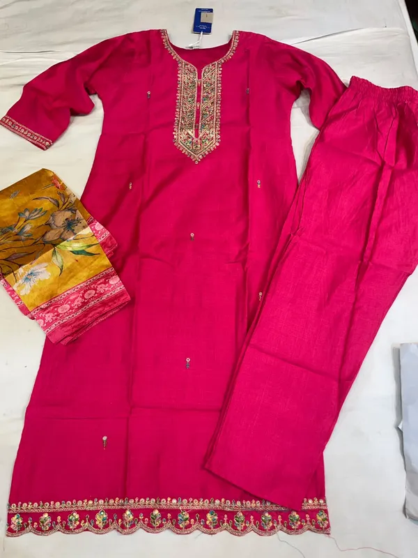 Pink_Embroidered_Straight_Salwar_Suit_For_Women