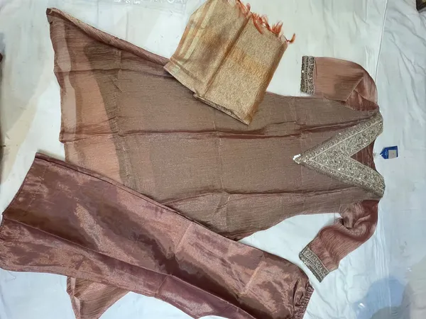Brown_Woven_Embellished_Suit_Set_for_Women
