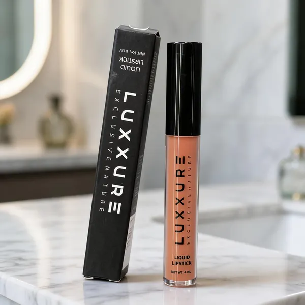 Luxxure_Peach_Nude_Liquid_Lipstick_Vitamin_E_Paraben_Free