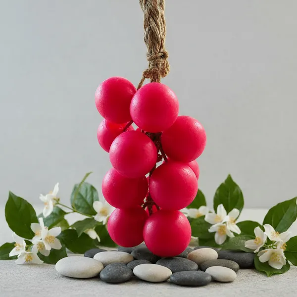 Blissfullaroma_Red_Glycerine_Grape_Shaped_Artisan_Soap