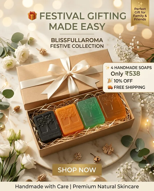 Blissfullaroma_Neem_Aloe_Charcoal_Papaya_Festive_Soap_Gift_Set_Of_4