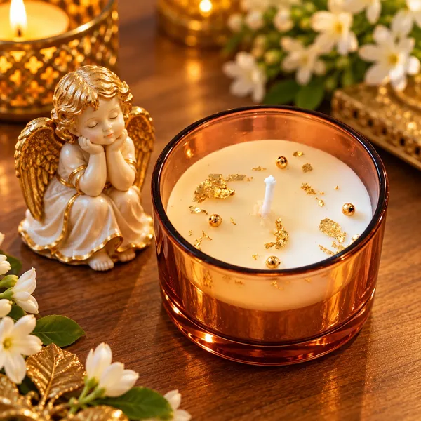 White_AmberJar_Candle_soywax_blend_For_Home_Deccor_Candel