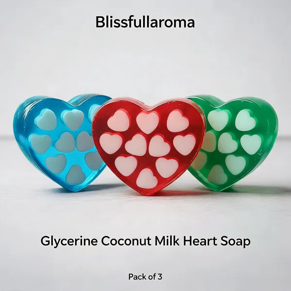 Blissfullaroma_Glycerine_Coconut_Milk_Heart_Insert_Soap_Pack_Of_3