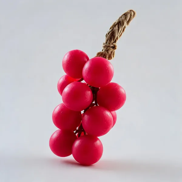 Blissfullaroma_Red_Glycerine_Grape_Shaped_Artisan_Soap