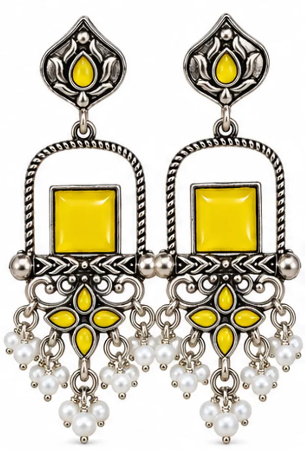 Silver_Oxidised_Chandelier_Earrings_for_Women