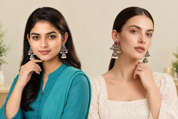 Oxidized_Silver_Turquoise_And_Pink_Jhumka_Earrings_For_Women_Pack_Of_2
