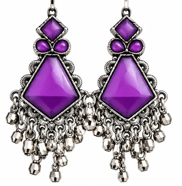 Purple_Geometric_Stone_Dangle_Earrings_for_Women