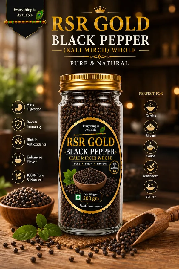 Rsr_Gold_Whole_Black_Pepper_Kali_Mirch_200G