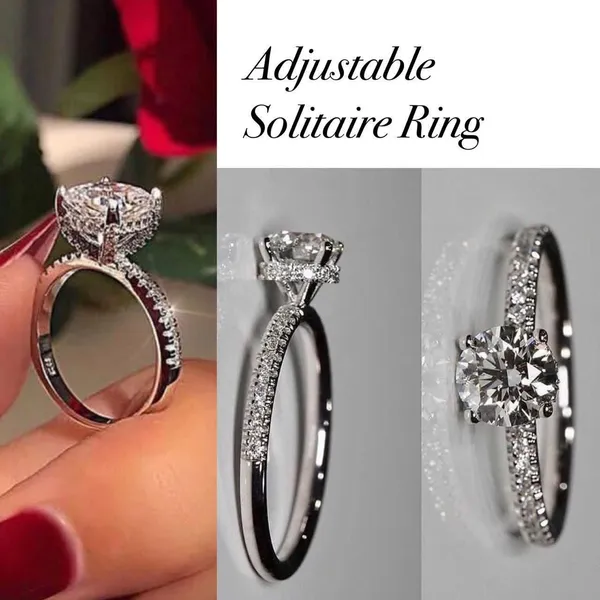 Silver_Adjustable_Solitaire_Ring_for_Women