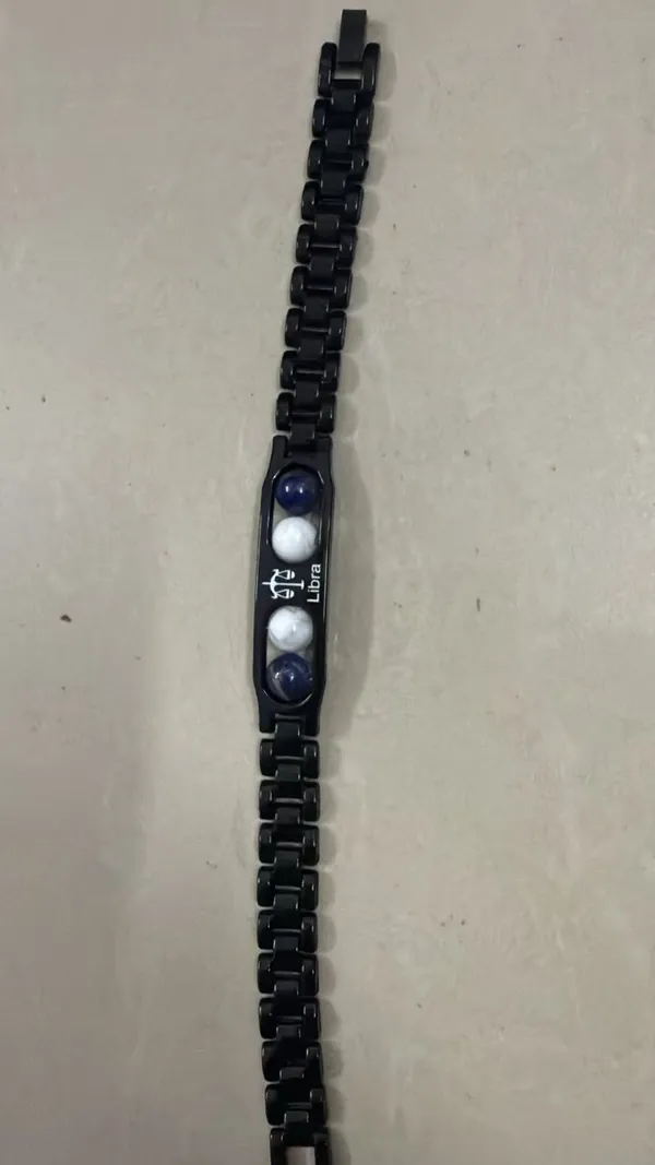 Black_Metal_Beaded_Bracelet_for_Men