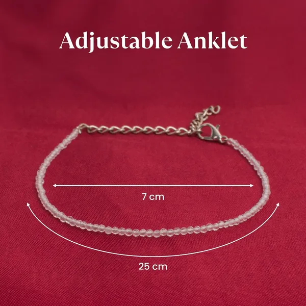 Multiagate_Clear_Quartz_Anklet_|_Master_Healer_|_Anklet_for_Women_|_Gift_for_her|_Crystal_Anklet_()