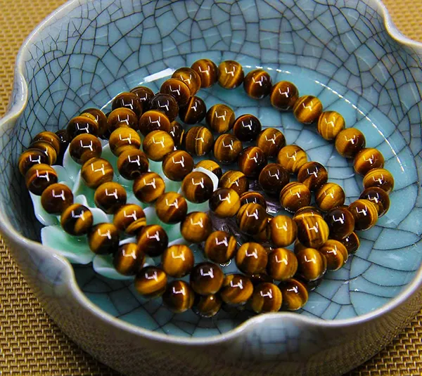 Gemstone_Round_Beads_Stretch_Bracelet