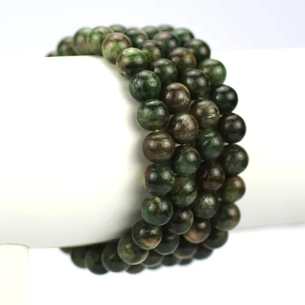 Gemstone_Round_Beads_Stretch_Bracelet